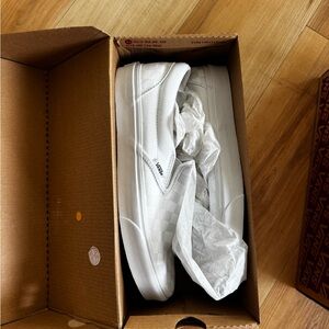 Vans White Classic Sneakers